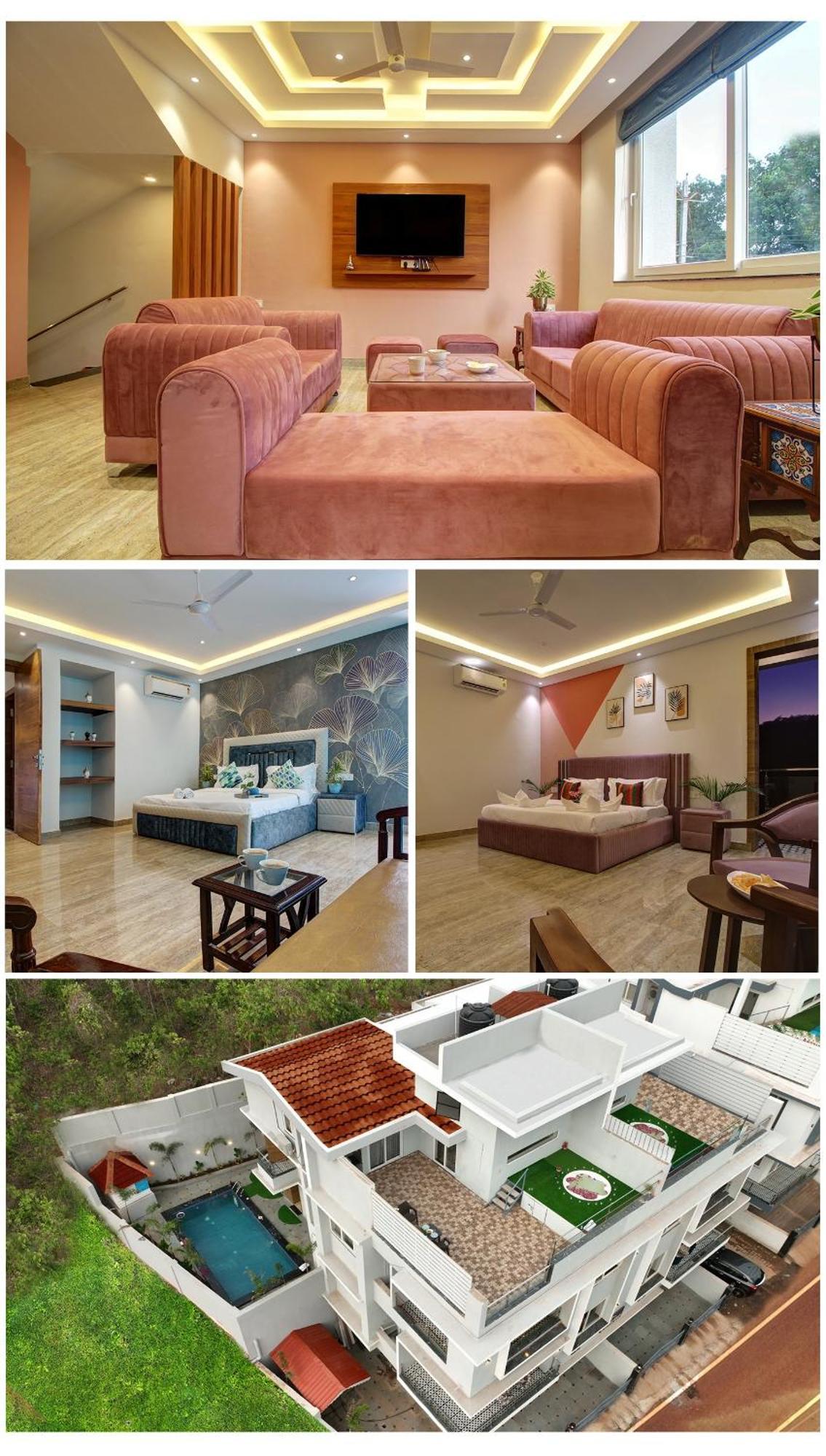 Euphoria Luxury Villa - 5Bhk - Private Pool - Jacuzzi, Baga Ngoại thất bức ảnh